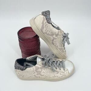 P448‎ John Sunset Low Top Sneakers Size 7 Leather